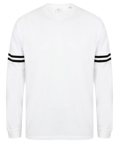 Unisex drop shoulder slogan top