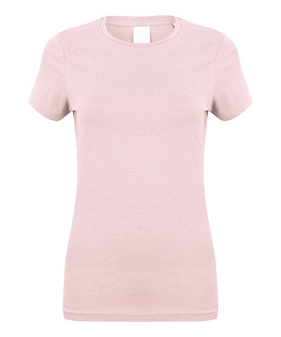 Baby Pink - Feel good women's stretch t-shirt T-Shirts SF Must Haves, Raladeal - Recently Added, Rebrandable, T-Shirts & Vests, Women's Fashion Schoolwear Centres