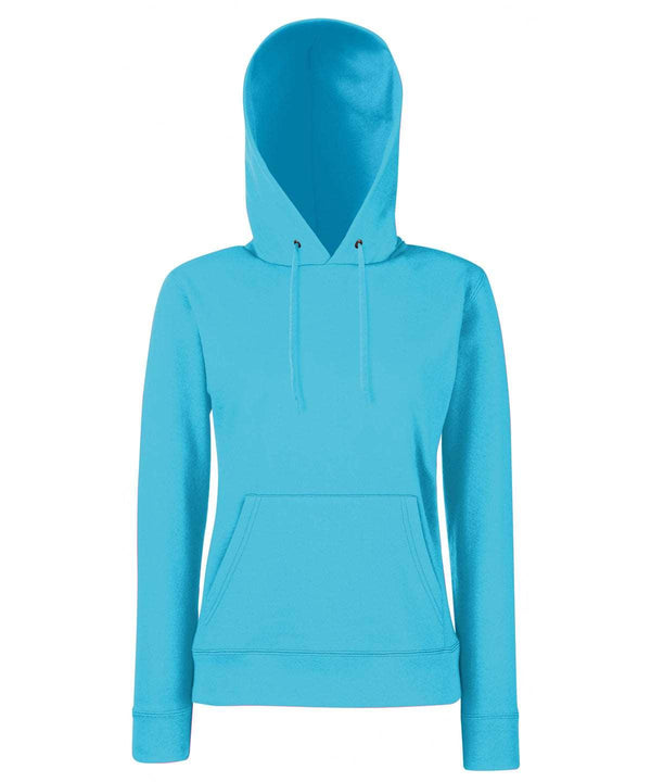 Azure Blue - Women's Classic 80/20 hooded sweatshirt Hoodies Fruit of the Loom Home of the hoodie, Hoodies, Must Haves, Women's Fashion Schoolwear Centres