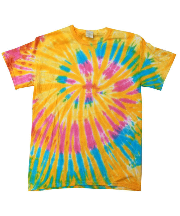 Aurora - Tie-dye shirt T-Shirts Colortone Festival, Holiday Season, Hyperbrights and Neons, Must Haves, Pastels and Tie Dye, T-Shirts & Vests Schoolwear Centres