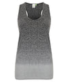 Women's seamless fade out vest