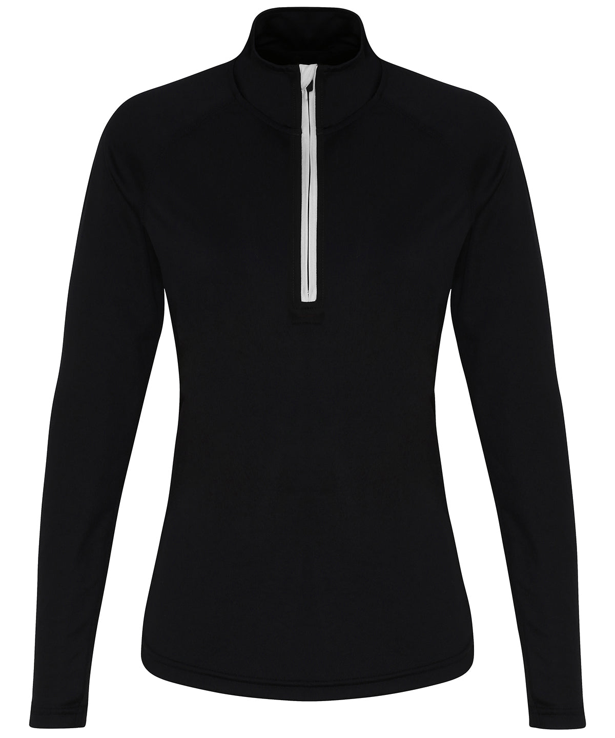 Women's TriDri® long sleeve performance ¼ zip