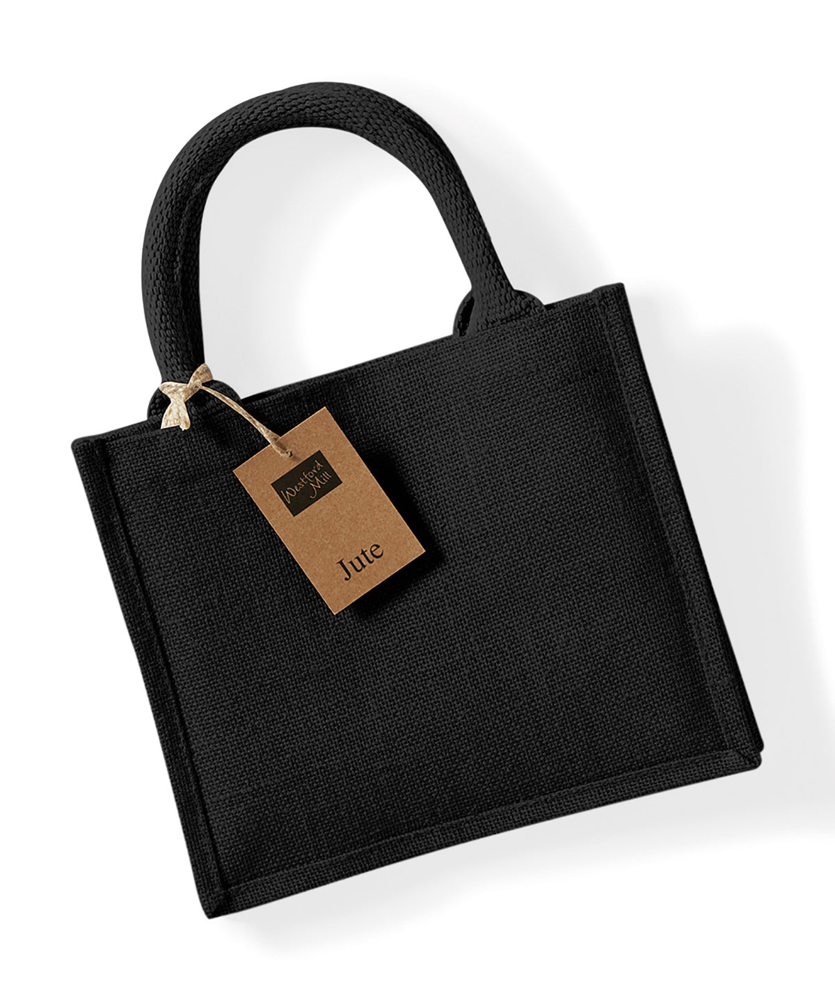 Jute mini gift bag