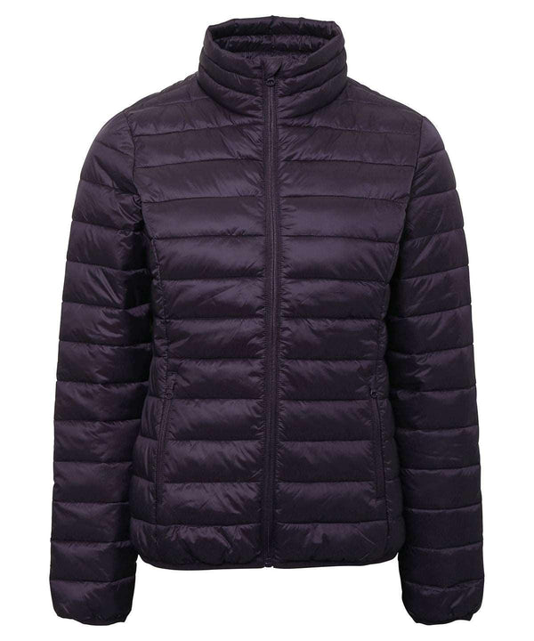 Aubergine - Women's terrain padded jacket Jackets 2786 Jackets & Coats, Must Haves, Padded & Insulation, Padded Perfection, Women's Fashion Schoolwear Centres