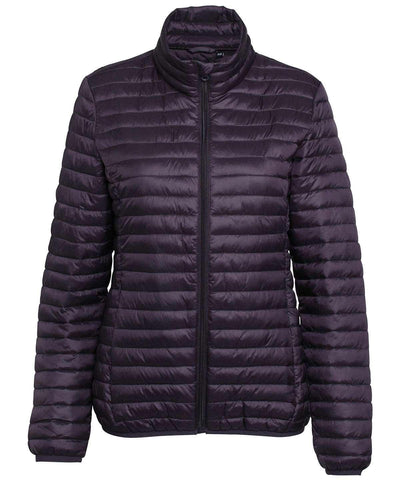 Aubergine* - Women's tribe fineline padded jacket Jackets 2786 Alfresco Dining, Jackets & Coats, Must Haves, Padded & Insulation, Padded Perfection, Rebrandable, Women's Fashion Schoolwear Centres