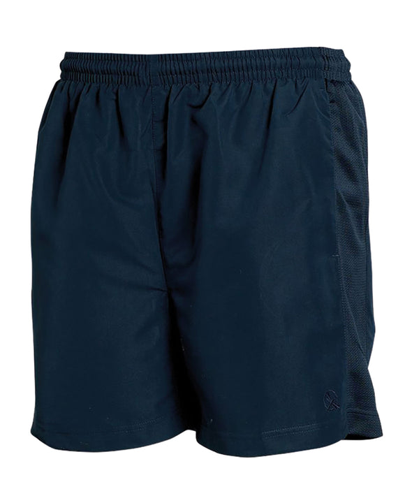 Lined performance sports shorts