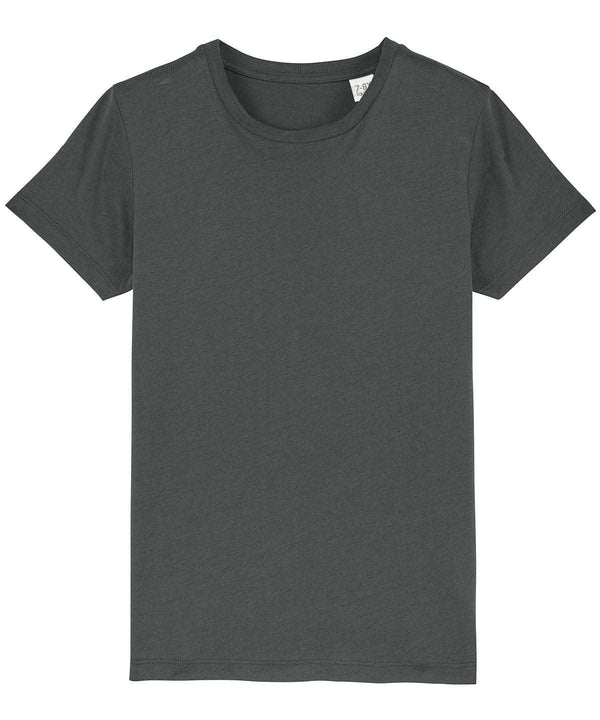 Anthracite - Kids mini Creator iconic t-shirt (STTK909) T-Shirts Stanley/Stella 2022 Spring Edit, Exclusives, Junior, Must Haves, New Colours for 2021, New Colours For 2022, New Colours for 2023, Organic & Conscious, Raladeal - Recently Added, Raladeal - Stanley Stella, Stanley/ Stella, T-Shirts & Vests Schoolwear Centres