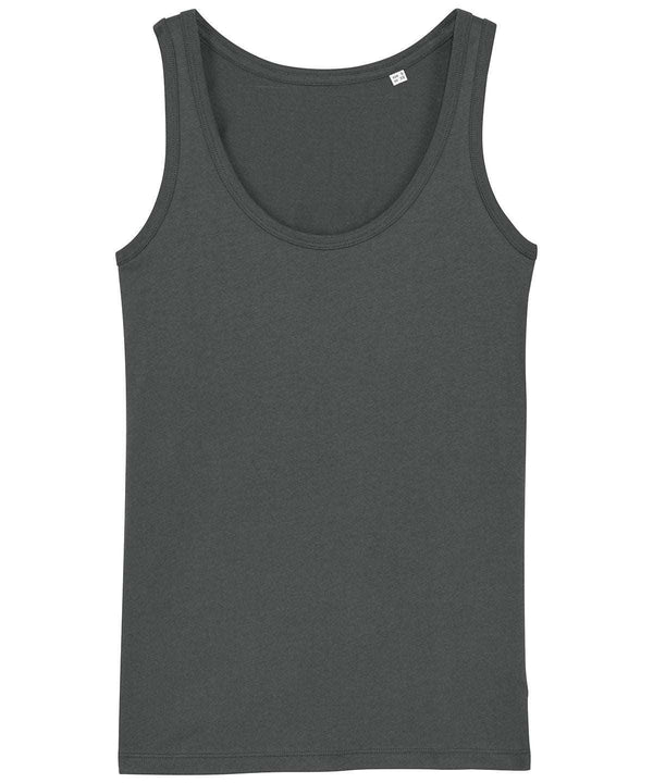 Anthracite - Women's Stella Dreamer iconic tank top (STTW013) Vests Stanley/Stella Exclusives, Must Haves, Organic & Conscious, Raladeal - Recently Added, Raladeal - Stanley Stella, T-Shirts & Vests, Women's Fashion Schoolwear Centres