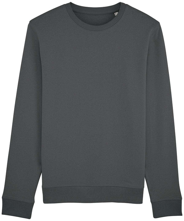 Anthracite - Unisex Rise essential crew neck sweatshirt (STSU811) Sweatshirts Stanley/Stella Exclusives, New Colours for 2021, Organic & Conscious, Plus Sizes, Raladeal - High Stock, Recycled, Sweatshirts Schoolwear Centres
