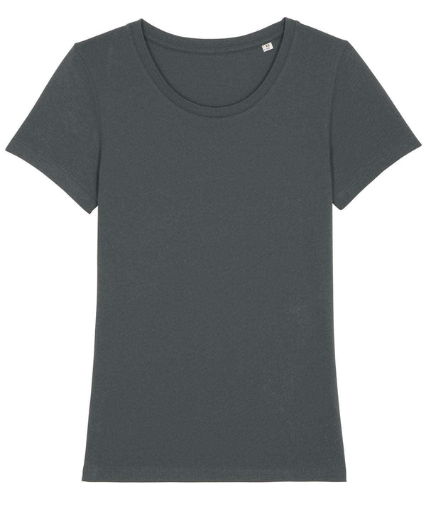 Anthracite - Women's Stella Expresser iconic fitted t-shirt (STTW032) T-Shirts Stanley/Stella Directory, Exclusives, Must Haves, New Colours For 2022, Organic & Conscious, Raladeal - Stanley Stella, Rebrandable, Stanley/ Stella, T-Shirts & Vests, Women's Fashion Schoolwear Centres