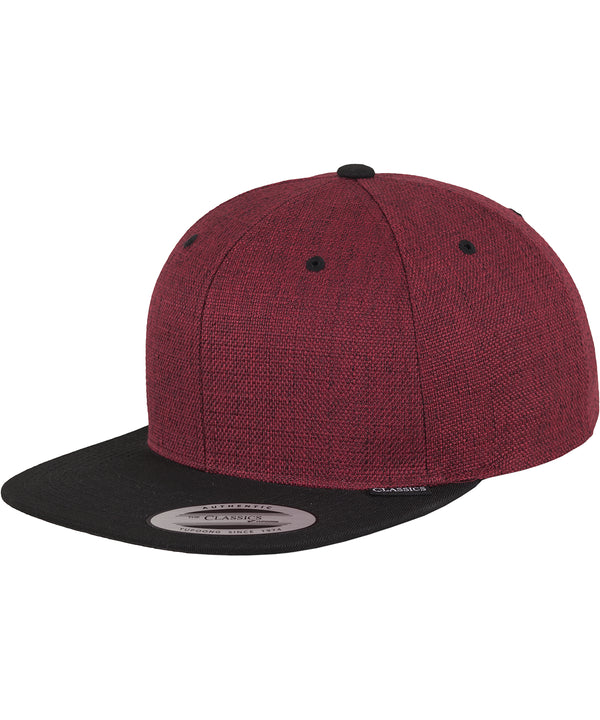 Melange 2-tone snapback (6089ML)