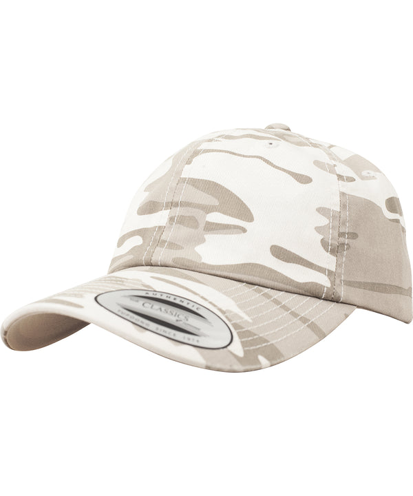 Low-profile camo washed cap (6245CW)