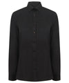 Women's modern long sleeve Oxford shirt