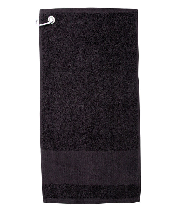 Printable border golf towel 