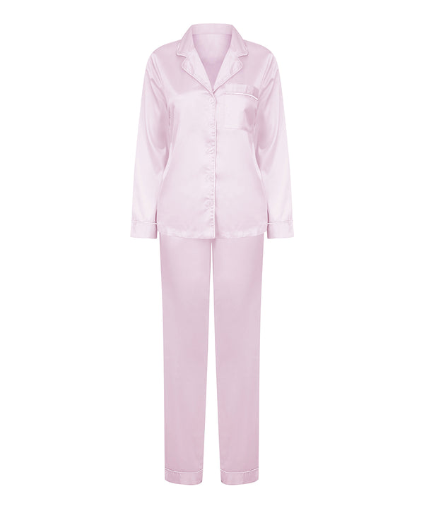 Women's satin long pyjamas 