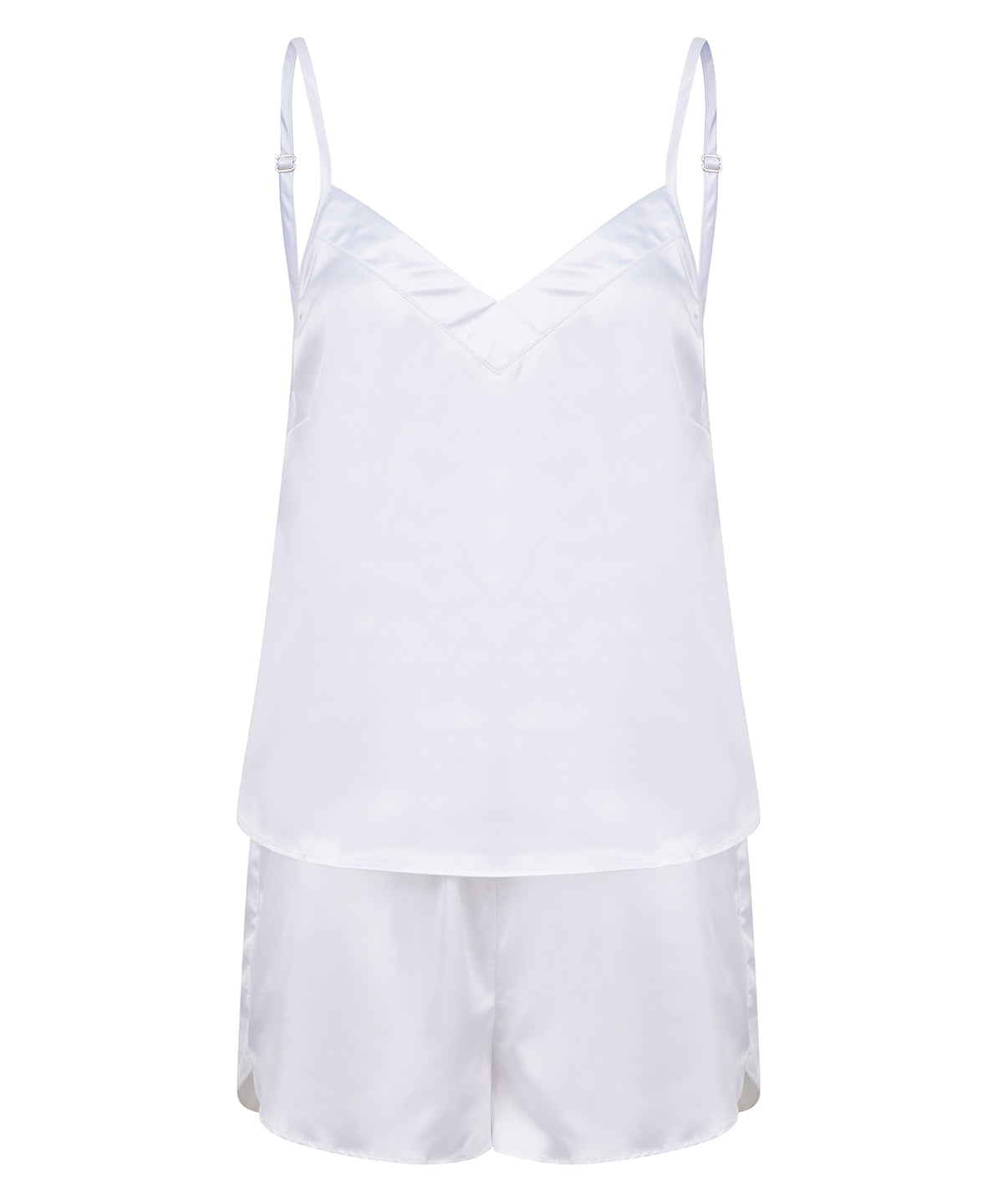 Women's satin cami short pyjamas 