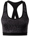 TriDri® performance animal printed bra (medium impact)