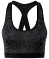 TriDri® performance animal printed bra (medium impact)