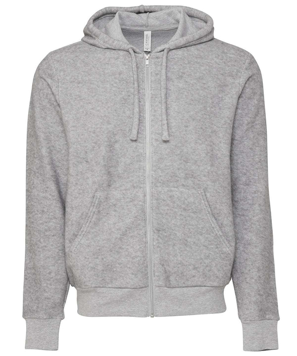 Athletic Heather - Unisex sueded fleece full-zip hoodie Hoodies Bella Canvas Hoodies, Luxe Streetwear, Merch, Must Haves, Street Casual Schoolwear Centres