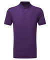 Cationic recycled polyester polo 