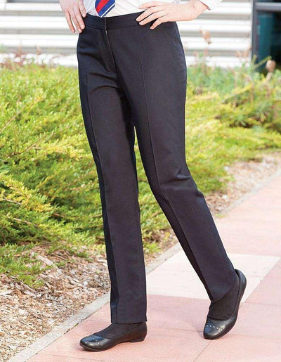 Aspire Girls Slim-fit Trousers (available in Black & Grey colours) - Schoolwear Centres | School Uniform Centres