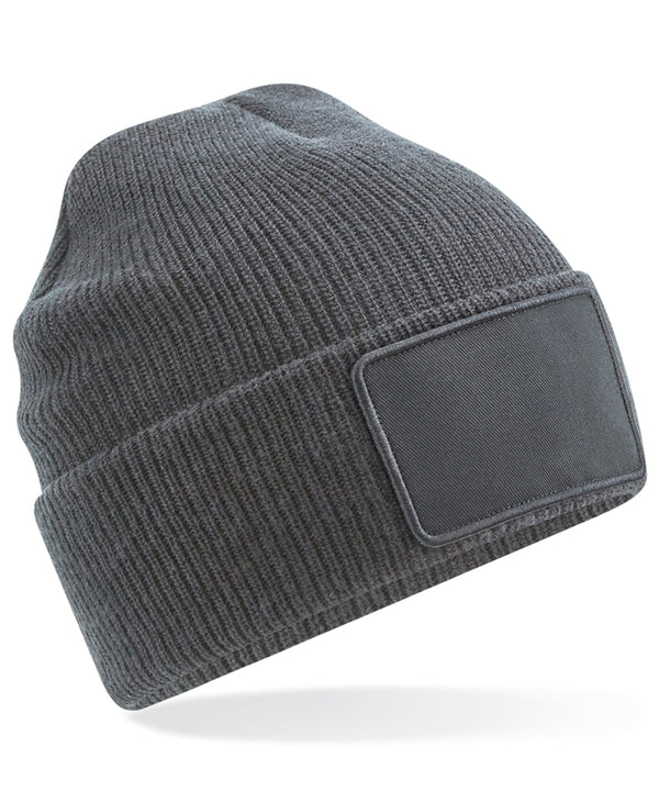 Removable patch Thinsulate™ beanie