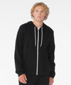 Unisex polycotton fleece full-zip hoodie