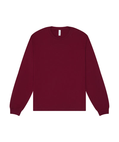 Unisex heavy boxy long sleeve tee