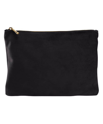 Velvet accessory pouch