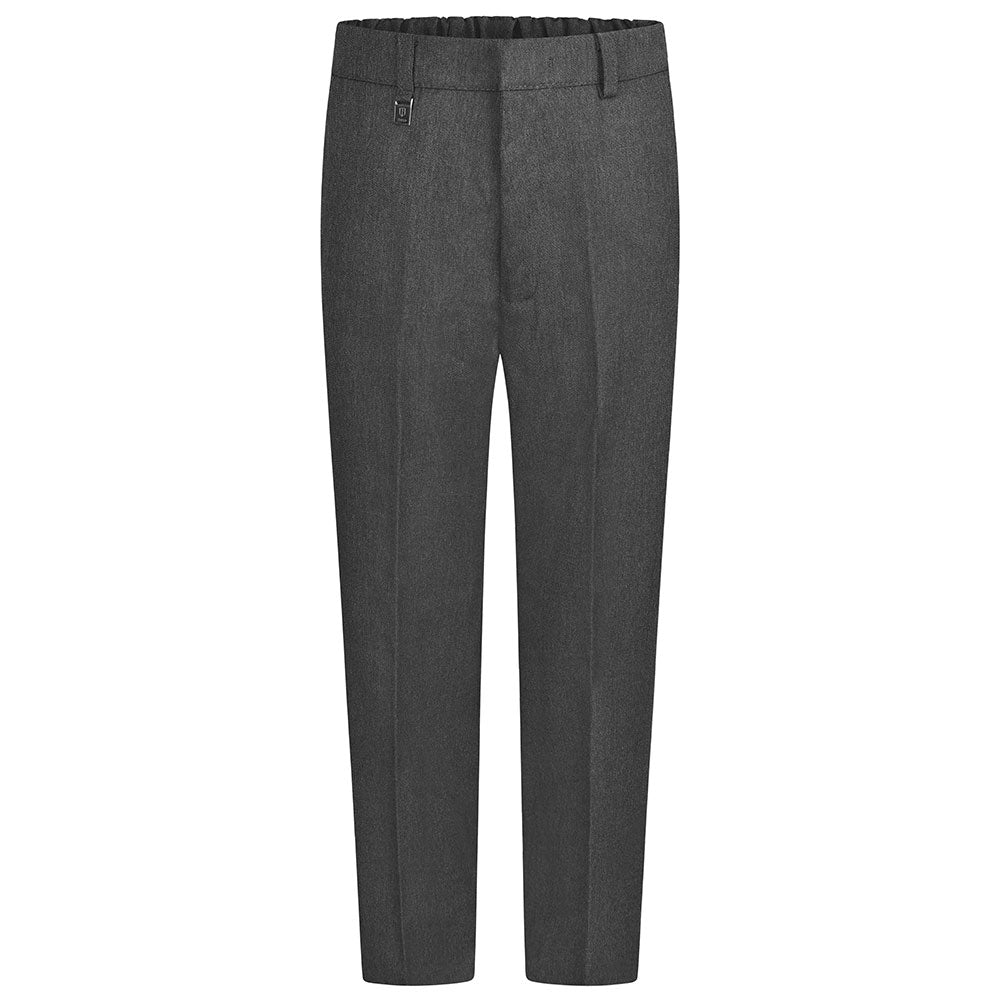 Boys - Waist Adjuster Slim Fit Eco-Trouser | Black | Navy | Grey - Schoolwear Centres | School Uniforms near me