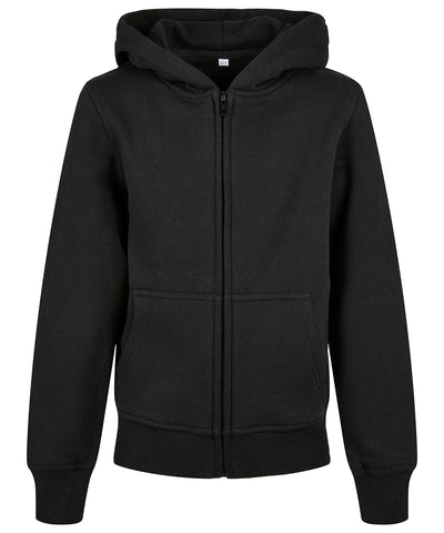 Organic kids basic zip hoodie