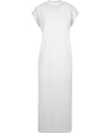  Women’s long extended shoulder dress