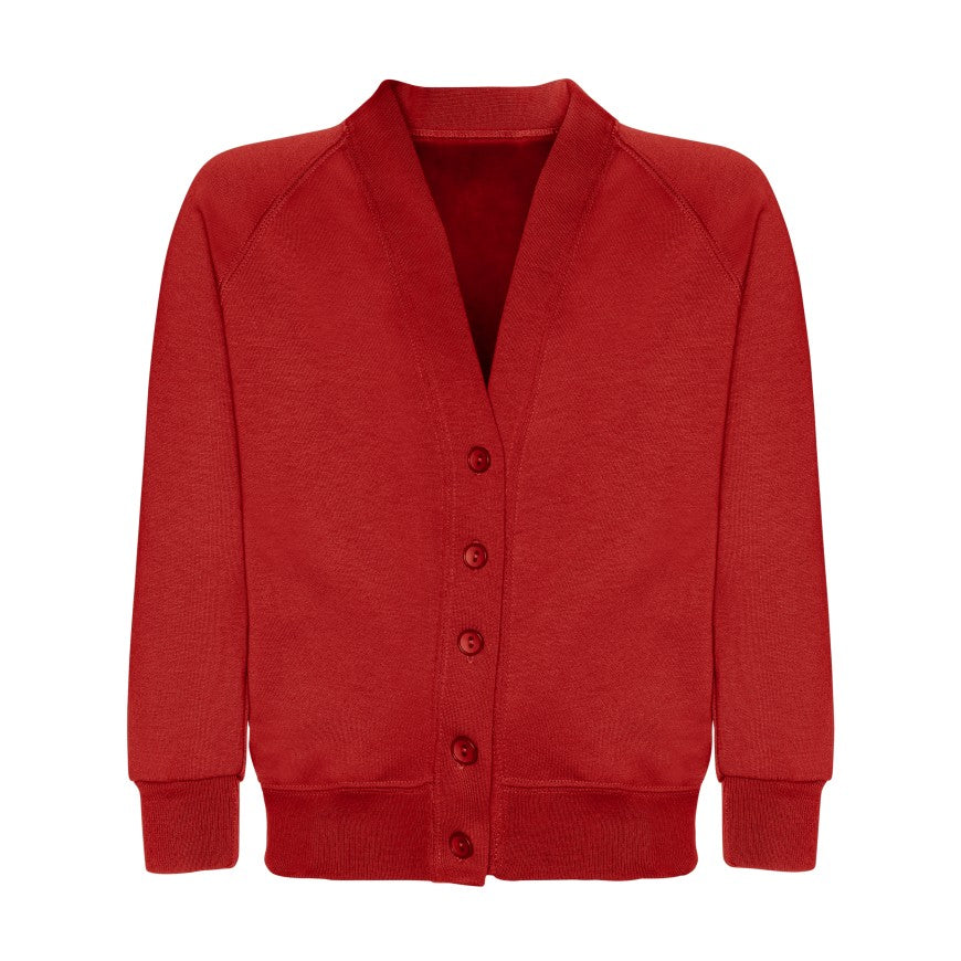 Barons Court Primary School | Red R-neck Sweatshirts | with School Logo - Schoolwear Centres | School Uniforms near me