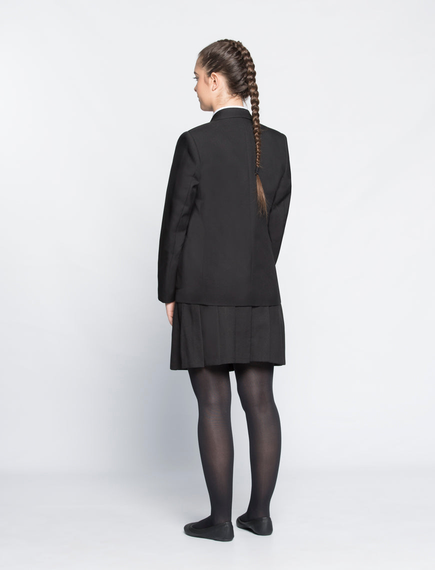 Shoeburyness High School Uniforms | Girls Black Blazer with School Logo | Schoolwear Centres