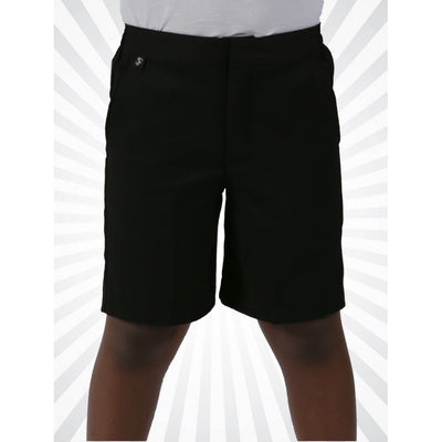 Boys Slim Fit Summer Shorts | Black | Grey - Schoolwear Centres | School Uniforms near me