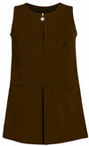 Cherry-Pocket-Pinafore-Heart-Zip | Grey | Black  | Navy Blue | Brown | Bottle - Schoolwear Centres | School Uniform Centres