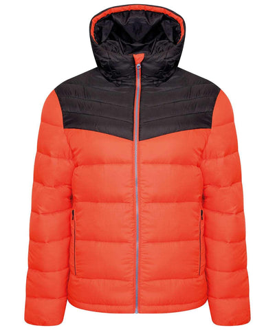 Amber Glow/Black - Hot shot hooded baffle jacket Jackets Dare 2B Jackets & Coats, New For 2021, New In Autumn Winter, New In Mid Year, Recycled Schoolwear Centres