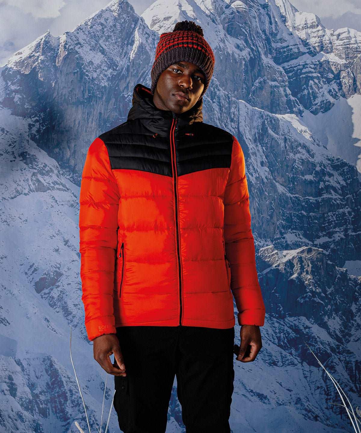Amber Glow/Black - Hot shot hooded baffle jacket Jackets Dare 2B Jackets & Coats, New For 2021, New In Autumn Winter, New In Mid Year, Recycled Schoolwear Centres
