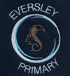 Eversley Primary School Navy Fleece Jacket with School Logo