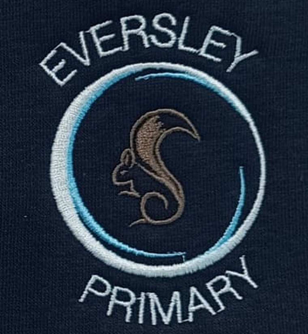 Eversley Primary School Navy Fleece Jacket with School Logo