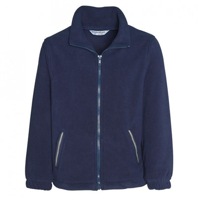 Eversley Primary School Navy Fleece Jacket with School Logo - Schoolwear Centres | School Uniforms near me