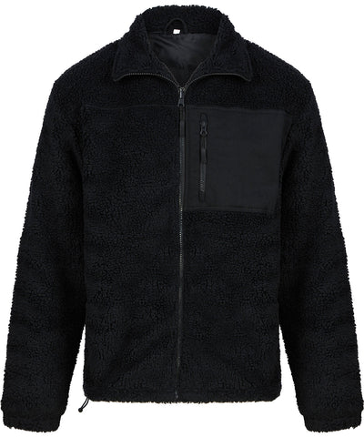Recycled sherpa fleece