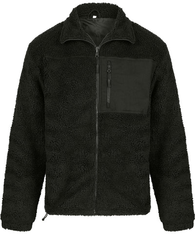 Recycled sherpa fleece