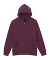 Softstyle™ midweight fleece adult full-zip hooded sweatshirt