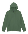 Softstyle™ midweight fleece adult full-zip hooded sweatshirt