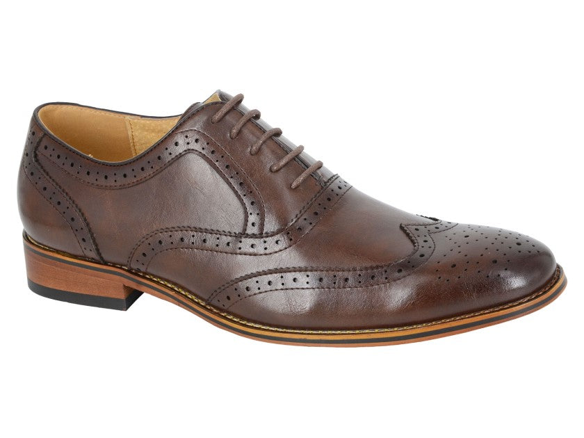 GOOR (424B) 5 Eyelet Oxford Brogue (Boys' / Men) Shoes - Schoolwear Centres | School Uniforms near me