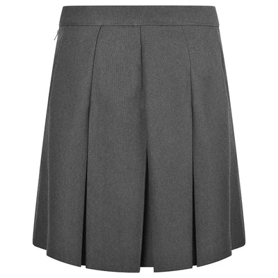 Stitched Down Box Pleat Skirts / Standard Length | Black | Navy | Grey - Schoolwear Centres | School Uniforms near me