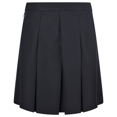 Stitched Down Box Pleat Skirts / Standard Length | Black | Navy | Grey - Schoolwear Centres | School Uniforms near me