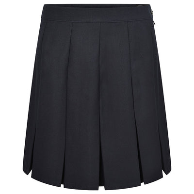 Stitched Down Box Pleat Skirts / Standard Length | Black | Navy | Grey - Schoolwear Centres | School Uniforms near me