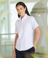 Women's short sleeve classic Oxford shirt